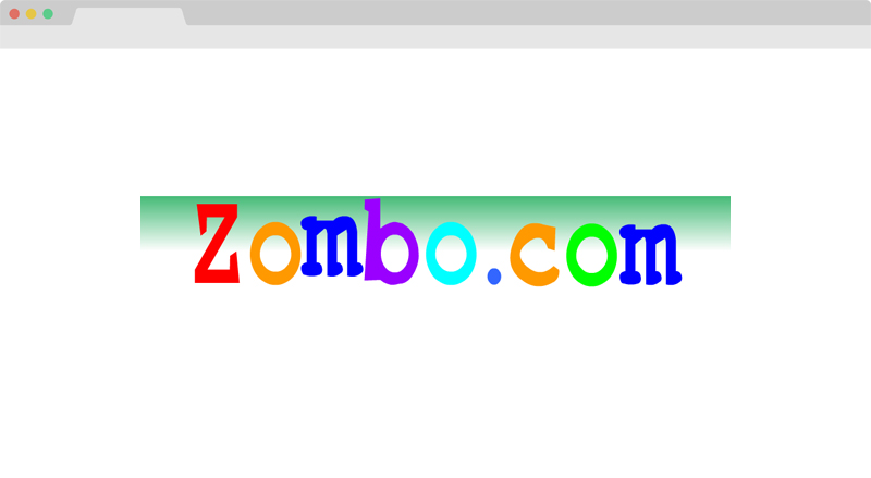 Zombo.com Webseite