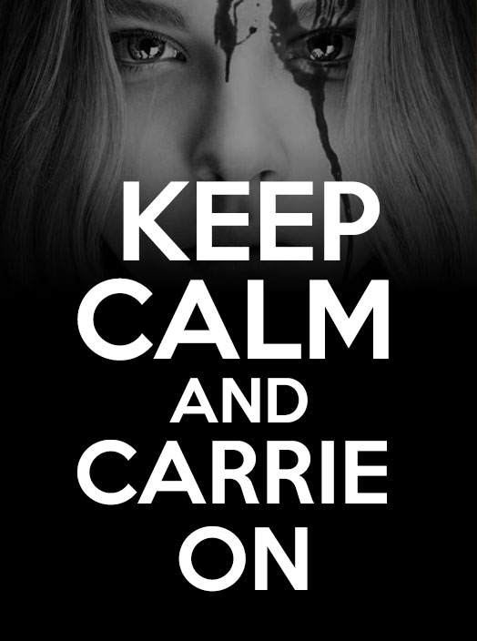 keep calm and carrie on